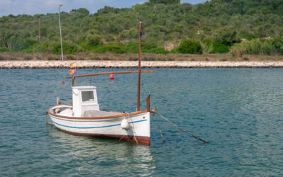 The llaut, the traditional Balearic boat