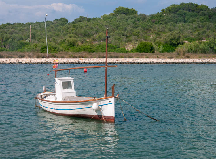 The llaut, the traditional Balearic boat
